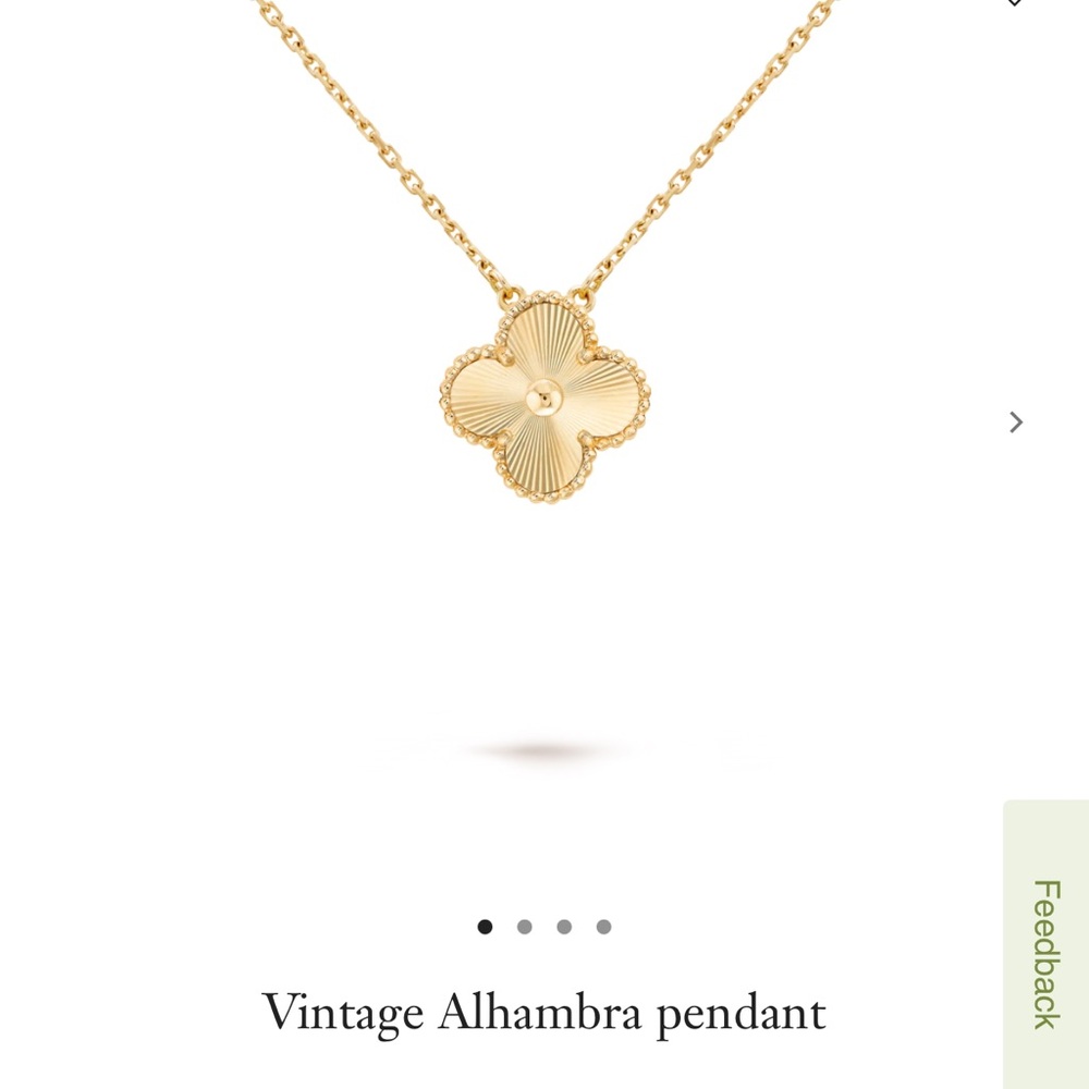 Van Cleef & Arpels Gold Alhambra Necklace - Picture 4 of 9